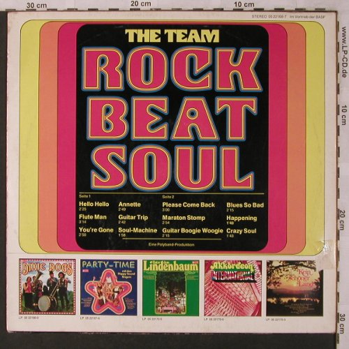 Team, the: Rock Beat Soul, m-/VG+, Punkt/BASF(05 22168-7), D,  - LP - X2929 - 6,00 Euro