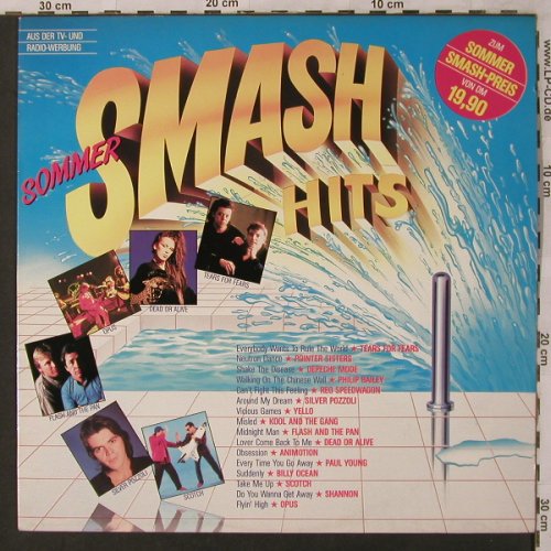 V.A.Sommer Smash Hits: Tears for Fears...Opus, CBS(CBS 24 050), NL, 1985 - LP - X2936 - 4,00 Euro
