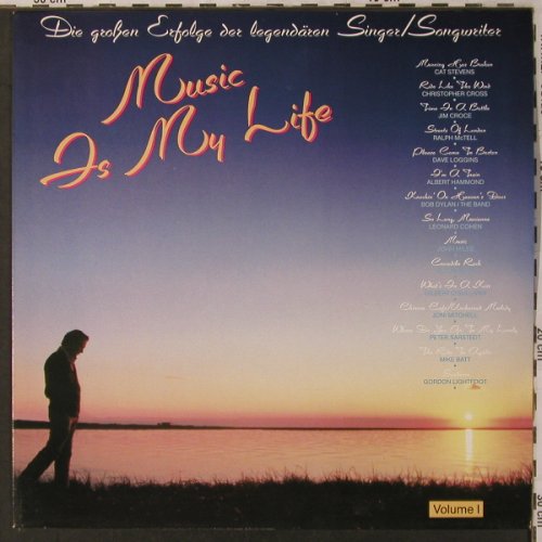 V.A.Music Is My Life: Vol.1-Cat Stevens..Gordon Lightfoot, CBS(CBS 24 064), NL, 1985 - LP - X2966 - 5,00 Euro