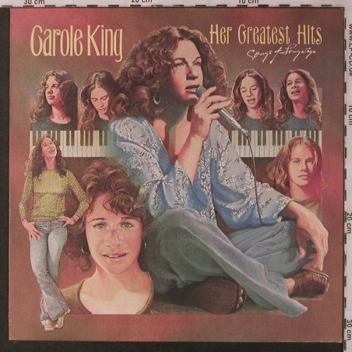 King,Carole: Her Greatest Hits-Songs of the..., ODE/Epic(EPC 86043), NL, Ri,  - LP - X2971 - 7,50 Euro