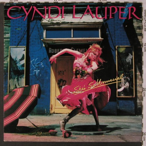 Lauper,Cyndi: She's So Unusual, Portrait(PRT 25792), NL, 1983 - LP - X3016 - 5,00 Euro