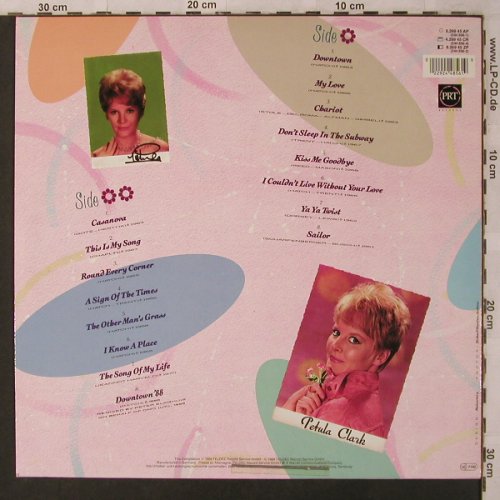 Clark,Petula: Downtown-The Hit Singles Collection, PRT(6.26837 AP), D, 1988 - LP - X3034 - 6,00 Euro