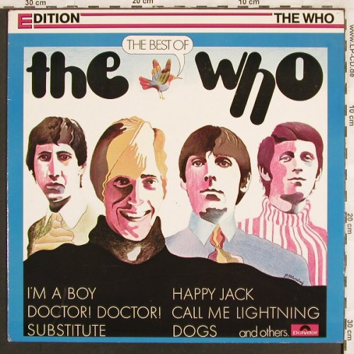 Who: The Best Of the Who-Edition Serie, Polydor(2485 206), D, Ri,  - LP - X3119 - 6,00 Euro