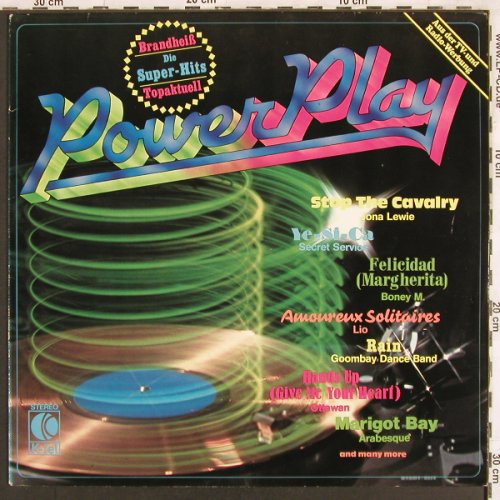 V.A.Power Play: Secret Service,Boney M....Lio, K-tel(TG 1319), D, 1981 - LP - X3140 - 4,00 Euro