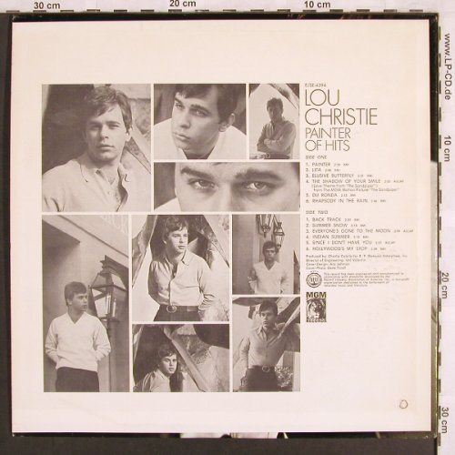 Christie,Lou: Painter of Hits, m-/vg+, Mono, MGM(E-4394), US, co,  - LP - X3233 - 9,00 Euro