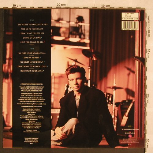 Astley,Rick: Hold Me In Your Arms, PWL(PL 71932), D, 1988 - LP - X326 - 5,00 Euro