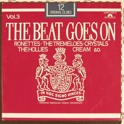 V.A.The Beat Goes On Vol.3: Ronettes,Tremeloes.., m-/vg+, Polydor(2485 131), D,  - LP - X3302 - 4,00 Euro