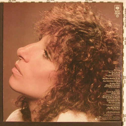 Streisand,Barbra: Memories, CBS(85 418), NL, 1981 - LP - X3321 - 6,00 Euro