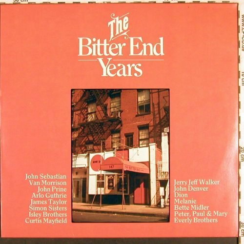V.A.The Bitter End Years: John Sebastian ... Everly Brothers, Chelsea(2306 009), D, 1974 - LP - X3360 - 6,00 Euro