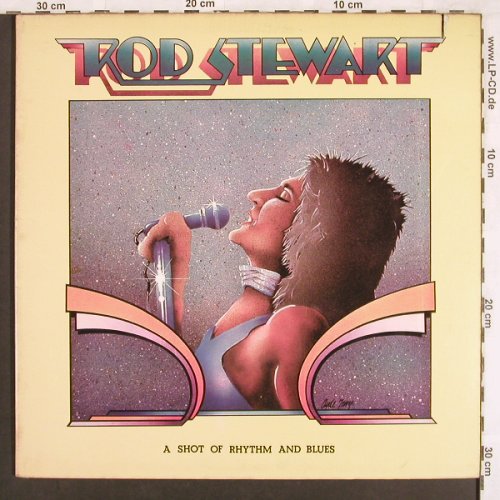 Stewart,Rod: A Shot Of Rhythm & Blues,Foc, Private Stock(PS 2021), US, 1976 - LP - X3452 - 7,50 Euro