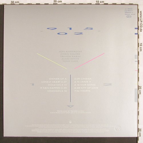 Yes: 90125, Atco(790125-1), D, 1983 - LP - X3522 - 5,50 Euro