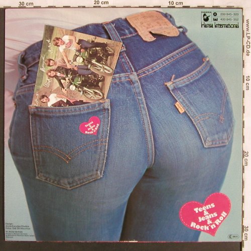 Teens: Teens & Jeans R'&'R, only Cover, Hansa(200 845-320), D+Postcard, 1979 - Cover - X3857 - 1,00 Euro