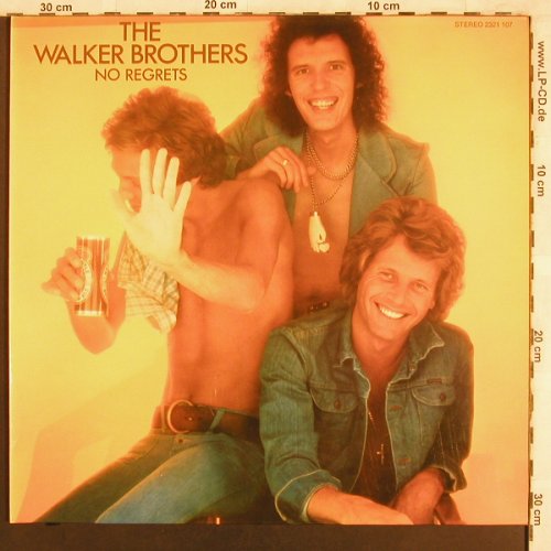 Walker Brothers: No Regrets,Foc, GTO(2321 107), D, 1975 - LP - X3862 - 7,50 Euro