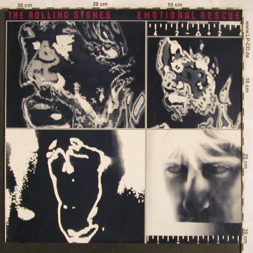Rolling Stones: Emotional Rescue - Only Cover !!!, RS(064-63 774), D, 1980 - Cover - X3916 - 1,50 Euro