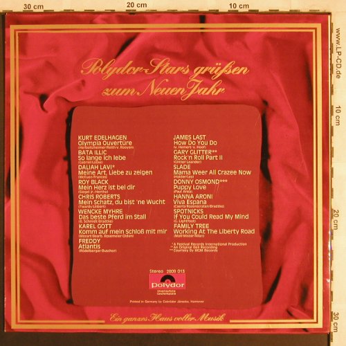 V.A.Polydor-Stars grüßen...: Kurt Edelhagen...Slade,Family Tree, Polydor,Promo(2809 013), D, 1972 - LP - X3929 - 5,00 Euro