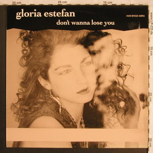 Estefan,Gloria: Don't Wanna Lose You+2, Epic(655054 6), NL, 1989 - 12inch - X4185 - 2,50 Euro