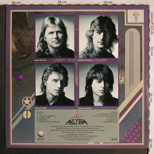 Asia: Astra, Geffen(GEF 26413), D, 1985 - LP - X4327 - 6,00 Euro