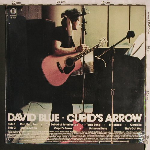 Blue,David: Cupid's Arrow, FS-New, Elektra/Asylum(7E-1077), US, 1976 - LP - X4372 - 7,50 Euro