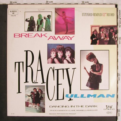 Ullman,Tracy: Break Away / Dancing in the Dark, Stiff(6.20212 AE), D, 1983 - 12inch - X4446 - 4,00 Euro