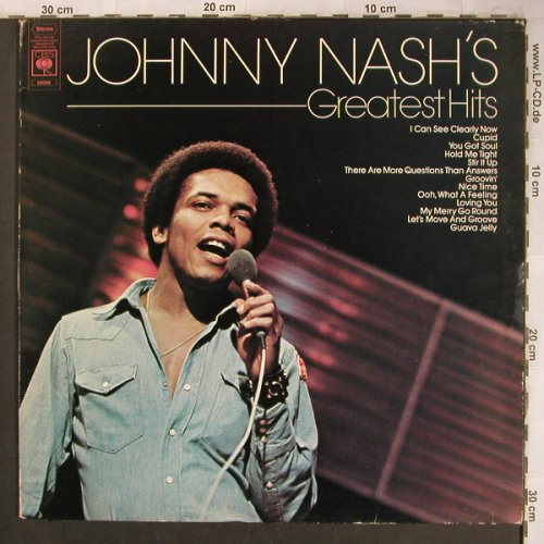 Nash,Johnny: Greatest Hits, m-/vg+, CBS (CBS 69 096), NL, 1974 Typ: LP Best.-Nr.: X4604 Preis: 5,00 Euro