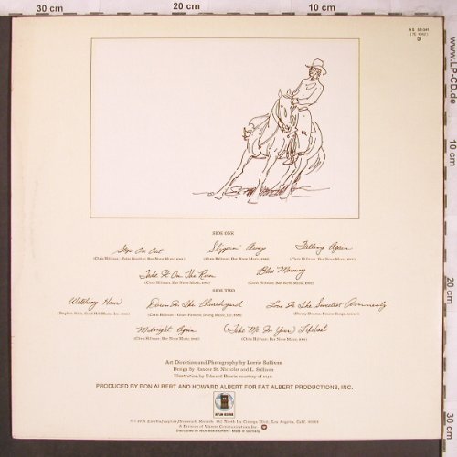 Hillman,Chris: Slippin'Away, Asylum(AS 53 041), D, 1976 - LP - X4617 - 9,00 Euro