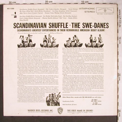 Swe-Danes: Scandinavian Shuffle, VG+/m-, WB(S-1388), D,  - LP - X4667 - 5,00 Euro