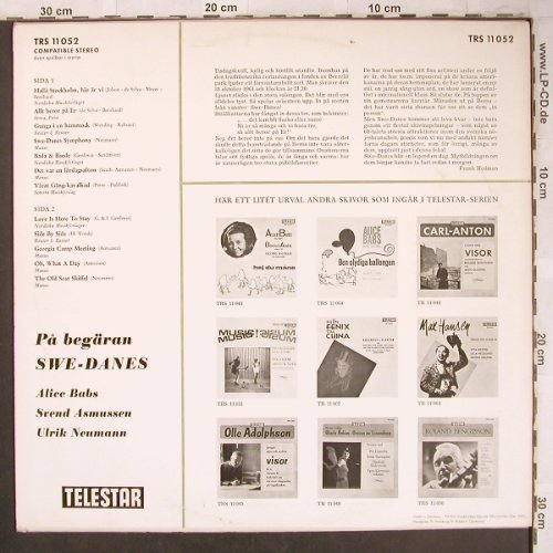 Swe-Danes: Pä begäran, Telestar (TRS 11 052), D Typ: LP Best.-Nr.: X4668 Preis: 9,00 Euro