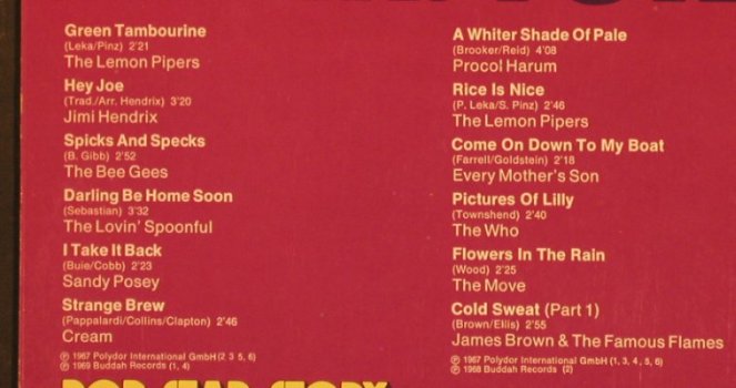 V.A.Hit History 1967: Lemon Pipers...James Brown&F.F., Karussell (4999 069), D, Ri Typ: LP Best.-Nr.: X4702 Preis: 5,00 Euro