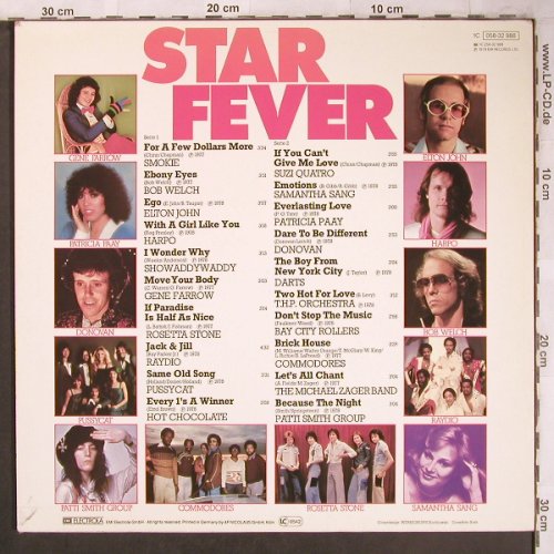 V.A.Star Fever: Smokie...Patti Smith Group, EMI(058-32 988), D, 1978 - LP - X4714 - 4,00 Euro