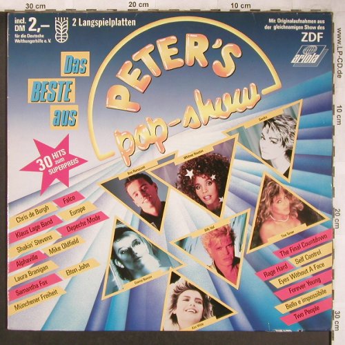 V.A.Peter's Pop-Show: Europe...Münchener Freiheit, Ariola(303 344 551), D, co, 1988 - 2LP - X4771 - 5,50 Euro