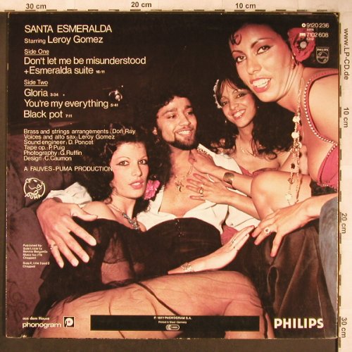 Santa Esmeralda: Don't Let Me Be Misunderstood, Philips(9120 236), D, 1977 - LP - X4776 - 5,00 Euro