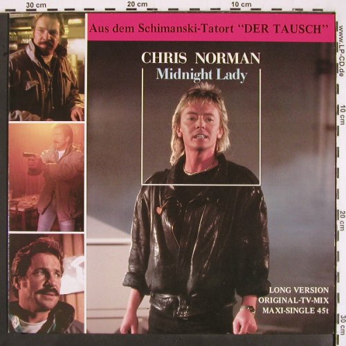 Norman,Chris: Midnight Lady +1, Hansa (607 961-213), D, 1986 Typ: 12" Best.-Nr.: X4950 Preis: 4,00 Euro