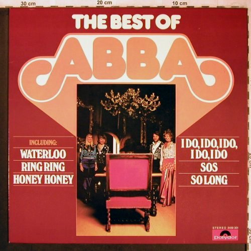 Abba: The Best Of, Polydor (2459 301), D Typ: LP Best.-Nr.: X4996 Preis: 6,00 Euro