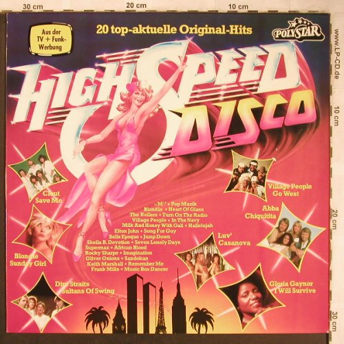 V.A.High Speed Disco: M...Dire Straits, Polystar(9198 356), D, 1979 - LP - X5000 - 4,00 Euro