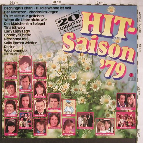 V.A.Hit-Saison'79: Dschingis Khan...Lena Valaitis, Ariola(200 666-36), D, 1979 - LP - X5017 - 4,00 Euro