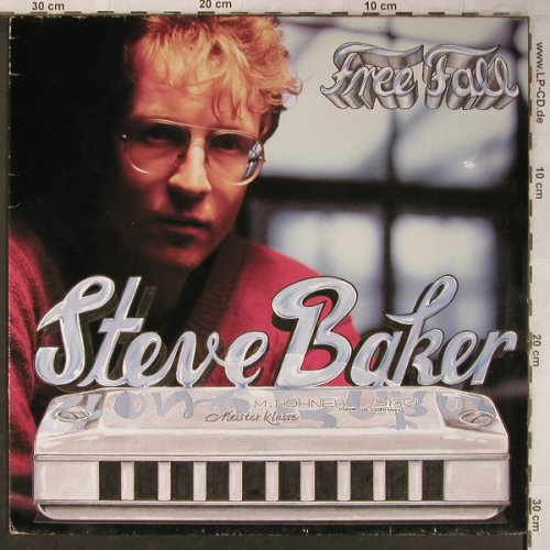 Baker,Steve: Free Fall *2+1, m-/vg+, White Gold Dance(Gold 105), D, 1986 - 12inch - X5049 - 4,00 Euro