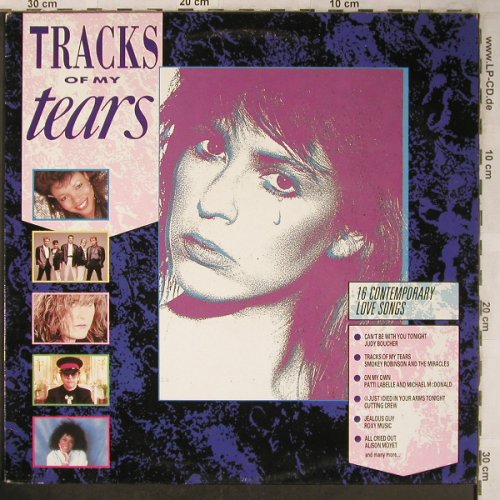 V.A.Tracks of my tears: Smokey Robinson&M...J.Logan, Telstar(STAR 2295), UK, 1987 - LP - X5058 - 4,00 Euro