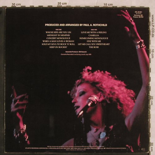 Midler,Bette / Alan Bates: The Rose, Soundtrack, Atlantic(ATL 50 681), D, 1979 - LP - X512 - 5,00 Euro
