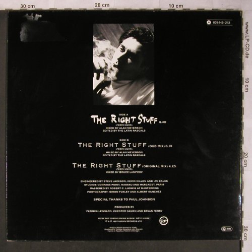 Ferry,Bryan: The Right Stuff*3, Virgin (609 449-213), D, 1987 Typ: 12" Best.-Nr.: X5261 Preis: 5,00 Euro