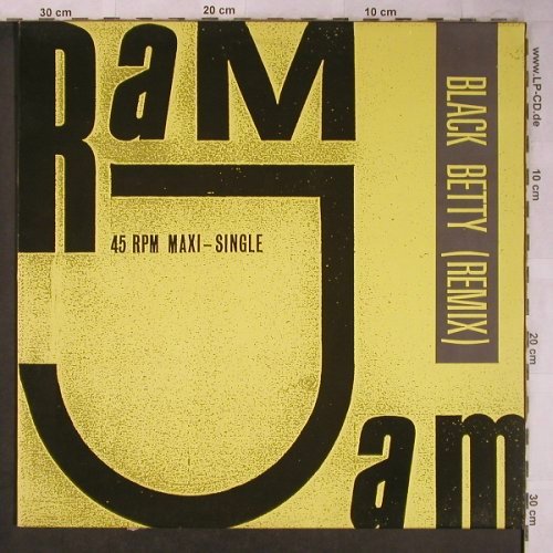 Ram Jam: Black Betty*3(remix,orig.,rr remx), Epic(665430 6), NL,m-/vg+, 1989 - 12inch - X5268 - 3,00 Euro