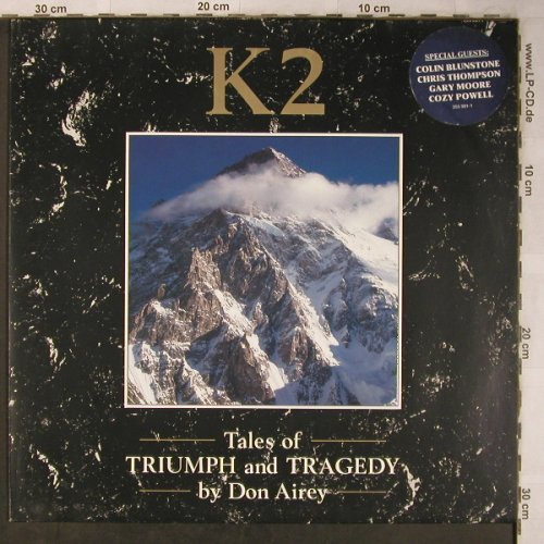 Airey,Don: K2-Tales of Triumph and Tragedy by, MCA(255 981-1), D, m-/vg+, 1988 - LP - X5303 - 7,50 Euro