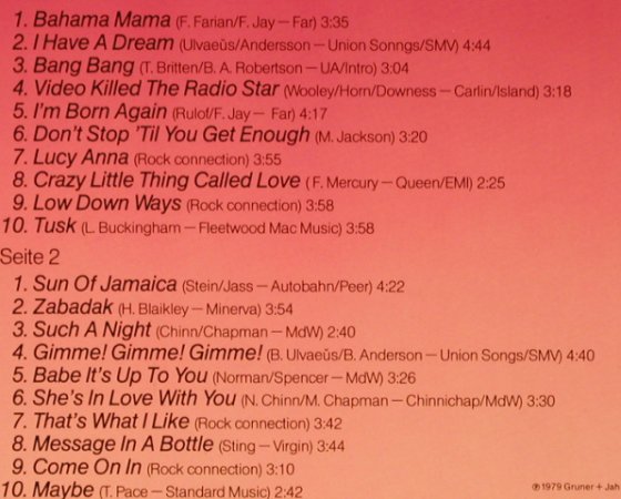 V.A.20 Top-Hits International: Bahama Mama..Maybe (Blender!), Marifon(47 914 XAT), D, 1979 - LP - X5325 - 4,00 Euro