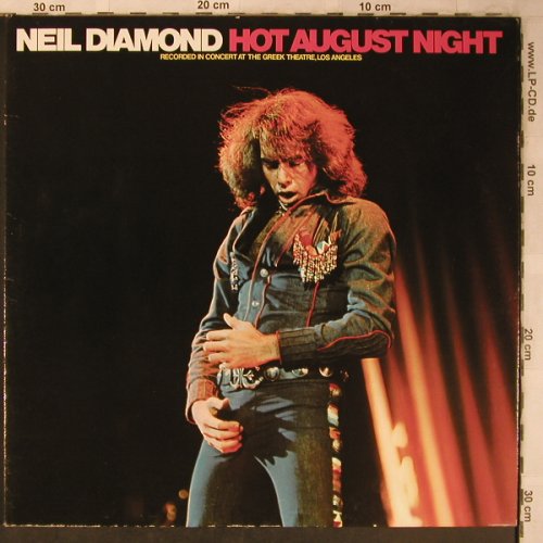 Diamond,Neil: Hot August Night, Foc, MCA(250 406-1), D, Ri, 1974 - 2LP - X5349 - 7,50 Euro