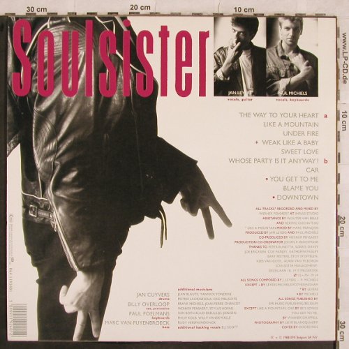 Soulsister: It Takes Two, EMI(064 1192401), D, 1988 - LP - X536 - 4,00 Euro