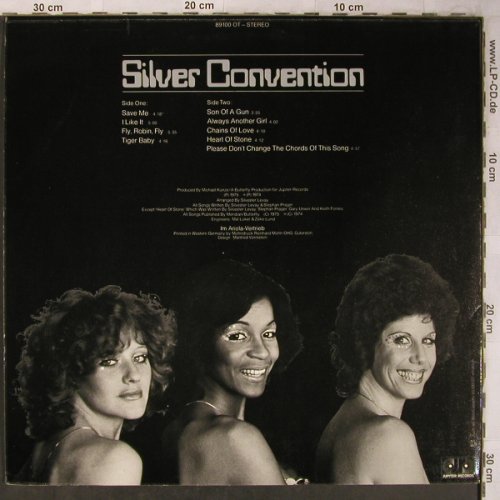 Silver Convention: Same, Jupiter(89 100 OT), D, 1975 - LP - X5375 - 7,50 Euro