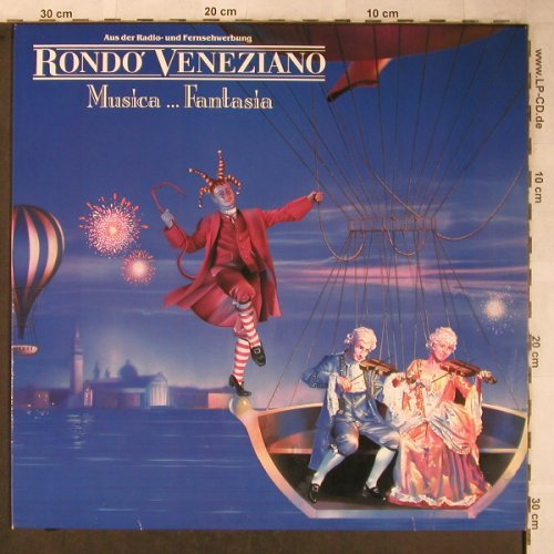 Rondo Veneziano: Musica...Fantasia, Baby Records/BMG(211 075), D, 1990 - LP - X5413 - 7,50 Euro
