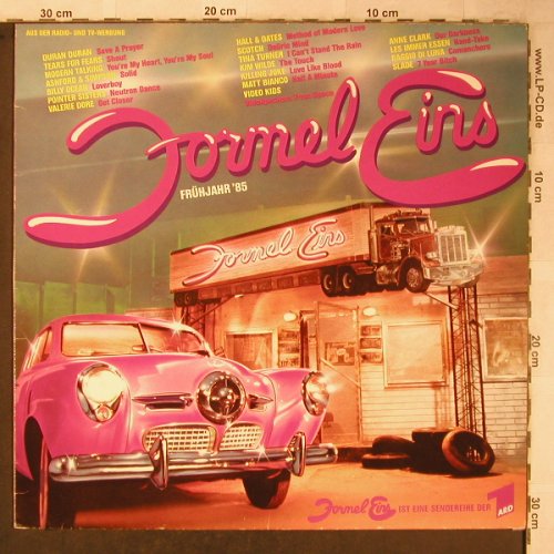 V.A.Formel Eins - Frühjahr '85: Tears for Fears...Video Kids, EMI, Club Ed. (42 305 3), D Typ: LP Best.-Nr.: X5424 Preis: 6,00 Euro