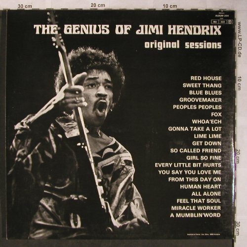 Hendrix,Jimi: The Genius of, Foc, Festival(ALBUM 204), F,  - 2LP - X5433 - 20,00 Euro