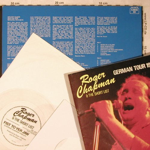 Chapman,Roger & the Shortlist: Live in Hamburg+Book mit 7"Flexi, LINE(6.28545), D,Lim.Ed., 1979 - 2LP - X5442 - 12,50 Euro