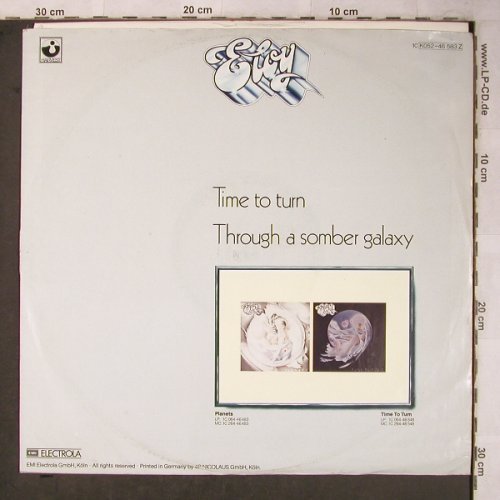 Eloy: Time To Turn/Thought a somber galax, Harvest(K052-46 583 Z), D, m-/VG-, 1982 - 12inch - X5482 - 9,00 Euro
